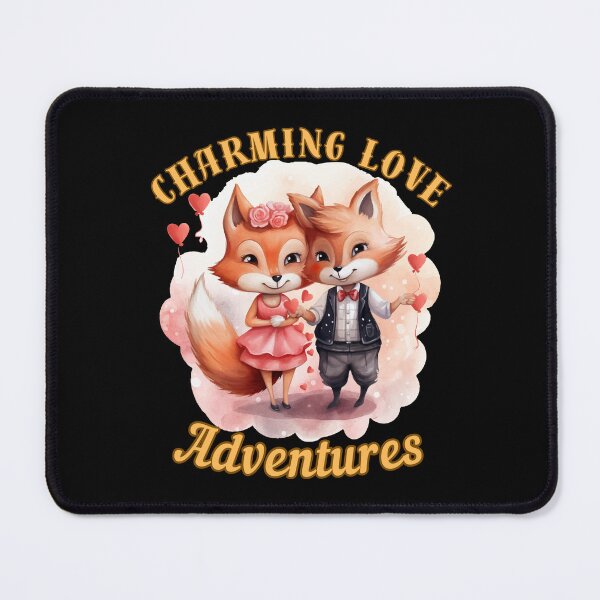 Item preview, Charming Love Adventures. fox saying designed and sold by FoxVibes.