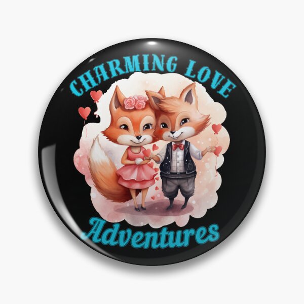 Item preview, Charming Love Adventures. vintage fox designed and sold by FoxVibes.