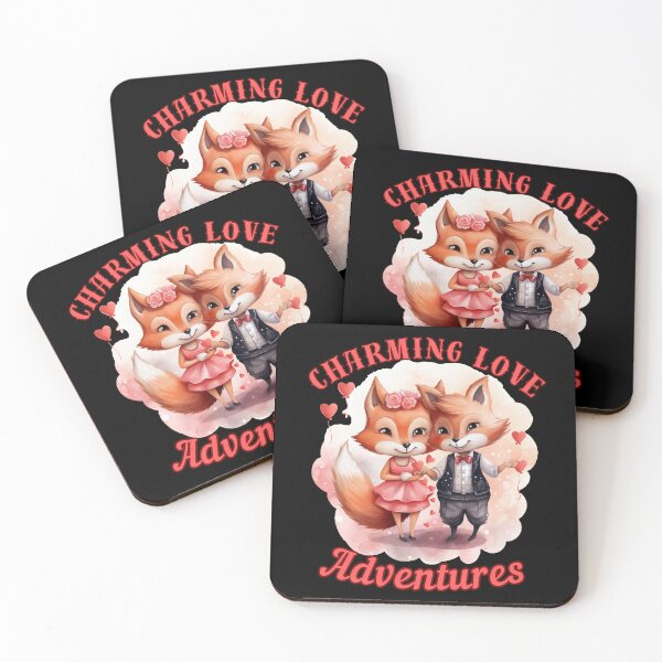 Item preview, Charming Love Adventures. retro fox designed and sold by FoxVibes.