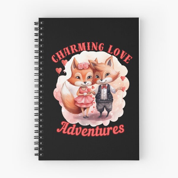 Item preview, Charming Love Adventures. retro fox designed and sold by FoxVibes.