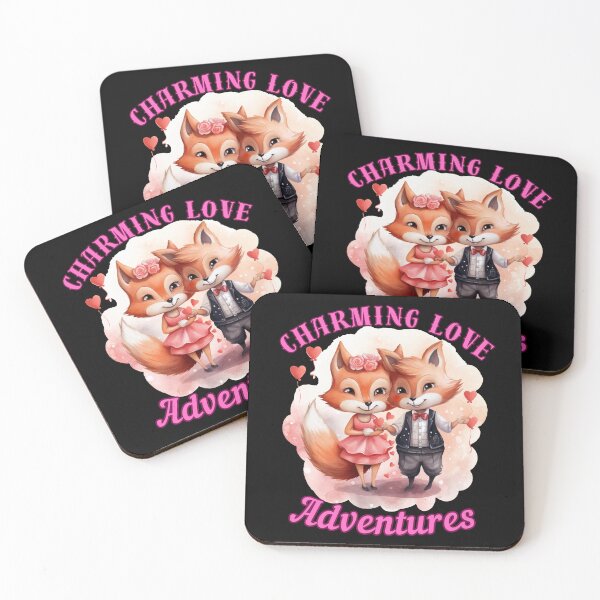 Item preview, Charming Love Adventures. fox foxes designed and sold by FoxVibes.