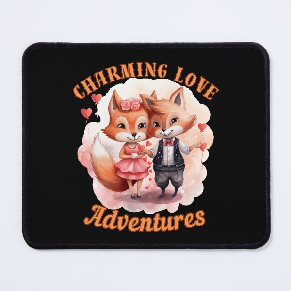 Item preview, Charming Love Adventures. fox watercolor designed and sold by FoxVibes.