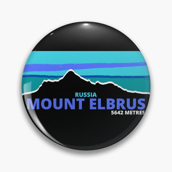 Item preview, Mount Elbrus Silhouette Print designed and sold by tudorwestwood.