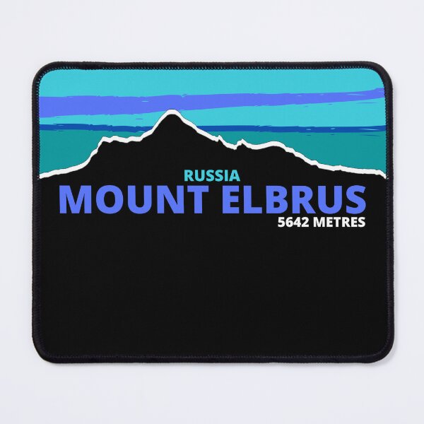 Item preview, Mount Elbrus Silhouette Print designed and sold by tudorwestwood.