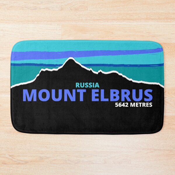 Item preview, Mount Elbrus Silhouette Print designed and sold by tudorwestwood.