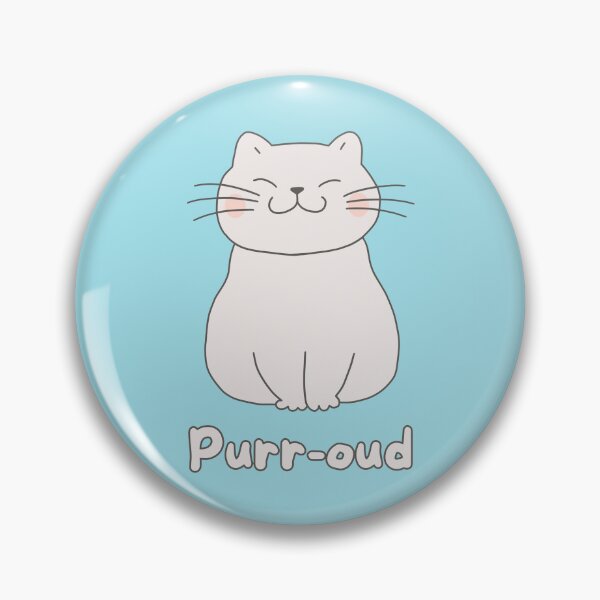 Item preview, Purr-oud Cat Pun Design designed and sold by CarefulCreation.