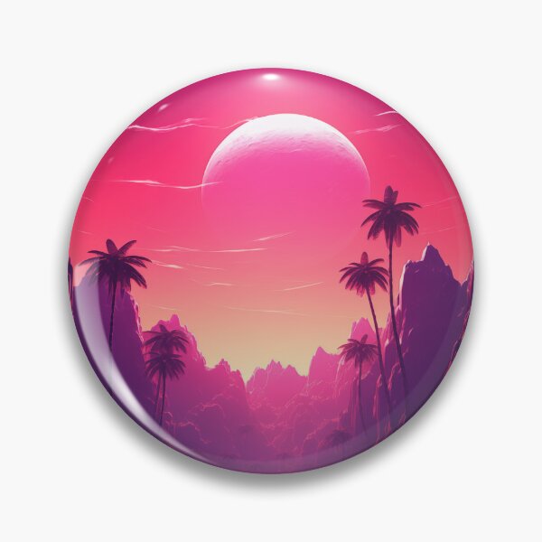 Item preview, Radiant Chromatic Reverie: Synthwave Dreamscape designed and sold by Mullet Monkey.