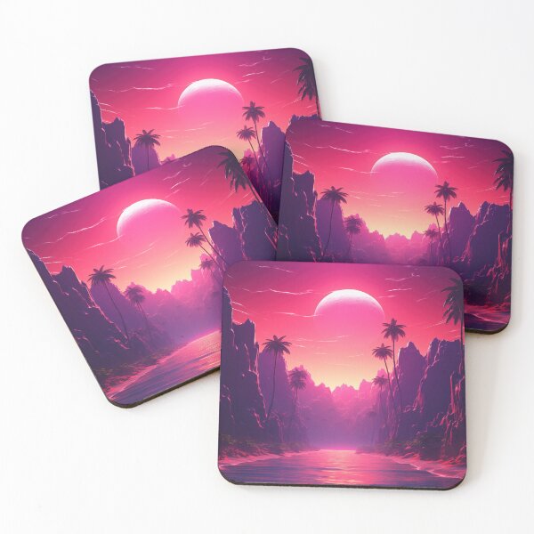 Item preview, Radiant Chromatic Reverie: Synthwave Dreamscape designed and sold by Mullet Monkey.