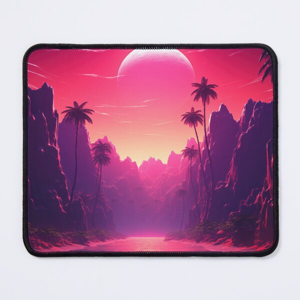 Item preview, Radiant Chromatic Reverie: Synthwave Dreamscape designed and sold by Mullet Monkey.