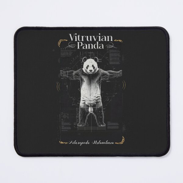 Item preview, Vitruvian Panda - The Proportions of Perfection and Play designed and sold by Sir Meow Meow.