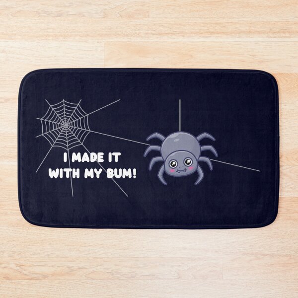 Item preview, Cute spider - I made it with my bum! (on dark colors) designed and sold by messy-nessie.