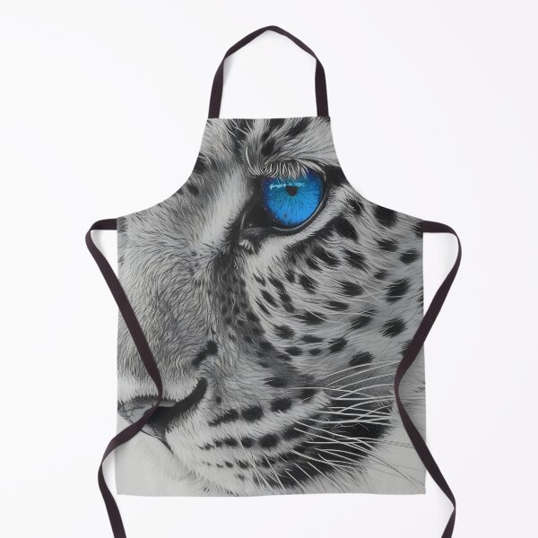 Item preview, Stunning Snow Leopard with blue eyes designed and sold by dcrc.