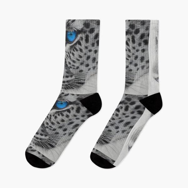 Item preview, Stunning Snow Leopard with blue eyes designed and sold by dcrc.