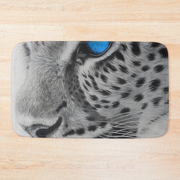 Item preview, Stunning Snow Leopard with blue eyes designed and sold by dcrc.