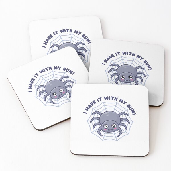 Item preview, Cute spider - I made it with my bum! (on light colors) designed and sold by messy-nessie.