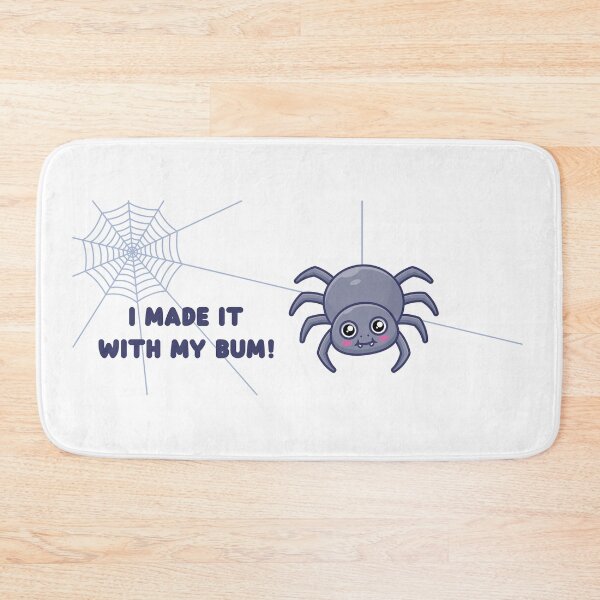 Item preview, Cute spider - I made it with my bum! (on light colors) designed and sold by messy-nessie.