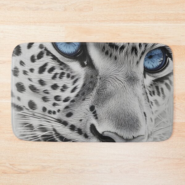Item preview, Stunning Snow Leopard with blue eyes designed and sold by dcrc.