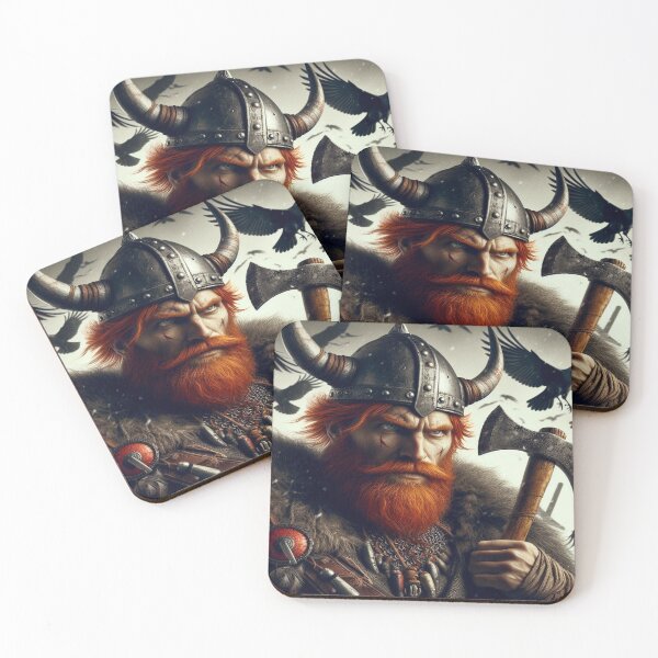 Item preview, "Blood and Steel: The Red Viking in Action" designed and sold by tanonisdesigs.