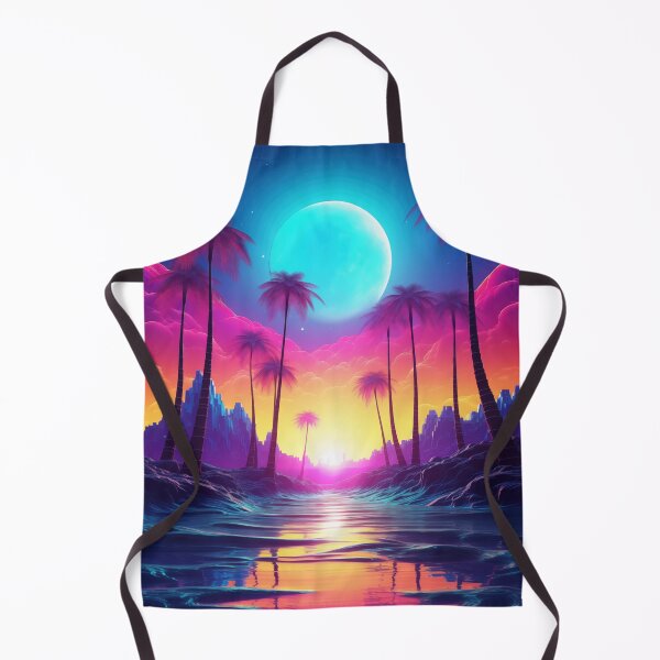 Item preview, Chromatic Mirage: Synthwave Spectrum Symphony designed and sold by Mullet Monkey.
