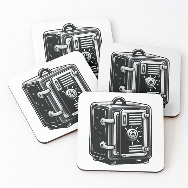 Item preview, Archer's Black Lock Box - Locker designed and sold by AmberRoseWrites.