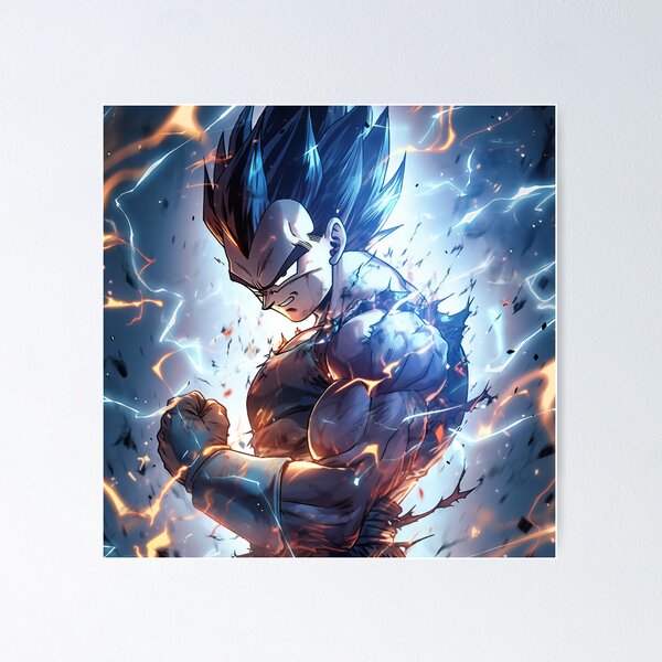 Item preview, Vegeta - electric storm designed and sold by Vegeta-Prince.