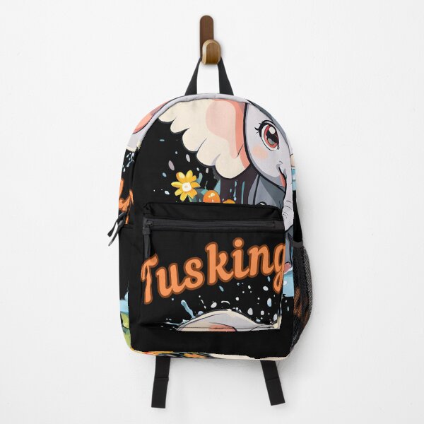 Item preview, Tusking Around. elephant portrait designed and sold by ElephantVibes.