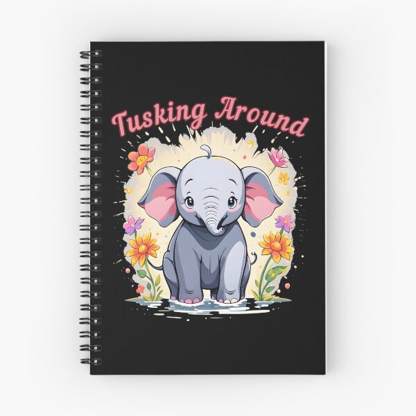 Item preview, Tusking Around. elephant saying designed and sold by ElephantVibes.