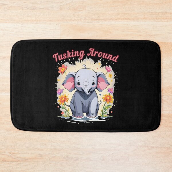 Item preview, Tusking Around. elephant saying designed and sold by ElephantVibes.