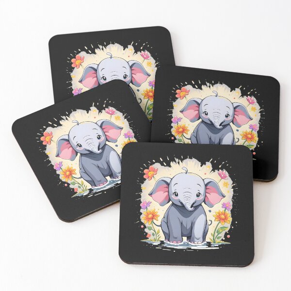 Item preview, Happy Elephant designed and sold by ElephantVibes.