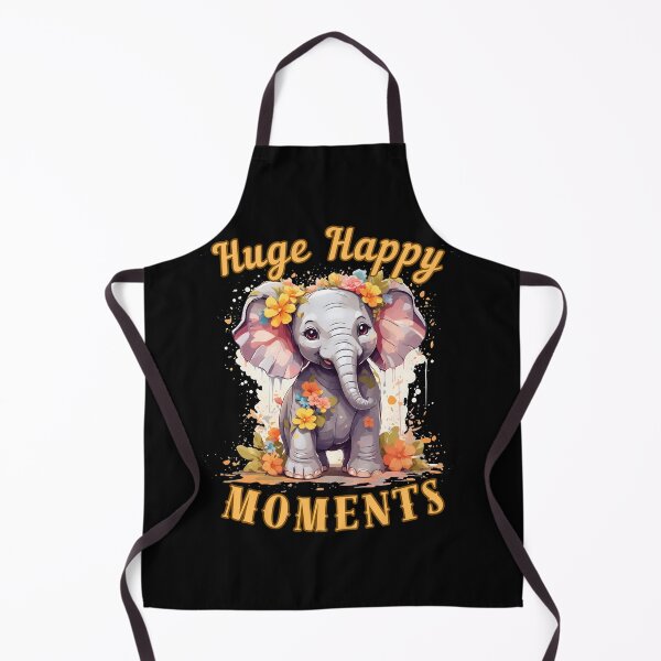 Artikelvorschau, Riesige Glücksmomente. lustiger Elefant entworfen und verkauft von ElephantVibes.