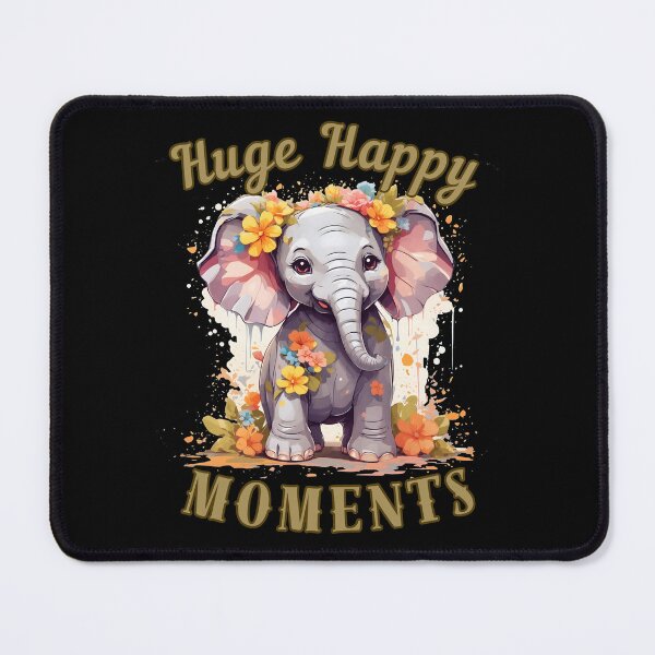 Item preview, Huge Happy Moments. surreal elephant designed and sold by ElephantVibes.