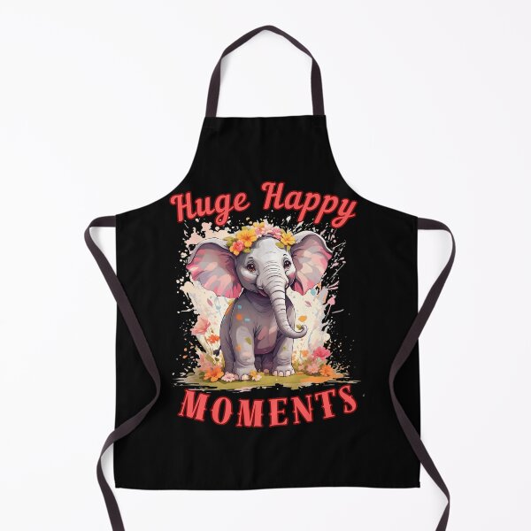 Item preview, Huge Happy Moments. elephant saying designed and sold by ElephantVibes.