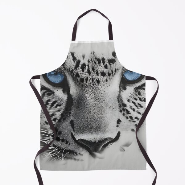 Item preview, stunning snow leopard with blue eyes designed and sold by dcrc.
