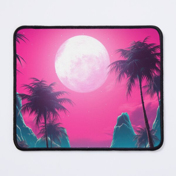 Item preview, Laser Chroma Cascade: Retrowave Echoes designed and sold by Mullet Monkey.
