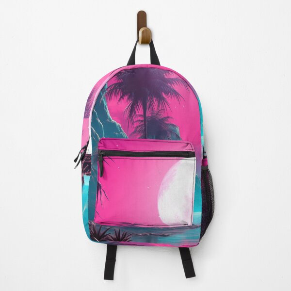 Item preview, Laser Chroma Cascade: Retrowave Echoes designed and sold by Mullet Monkey.