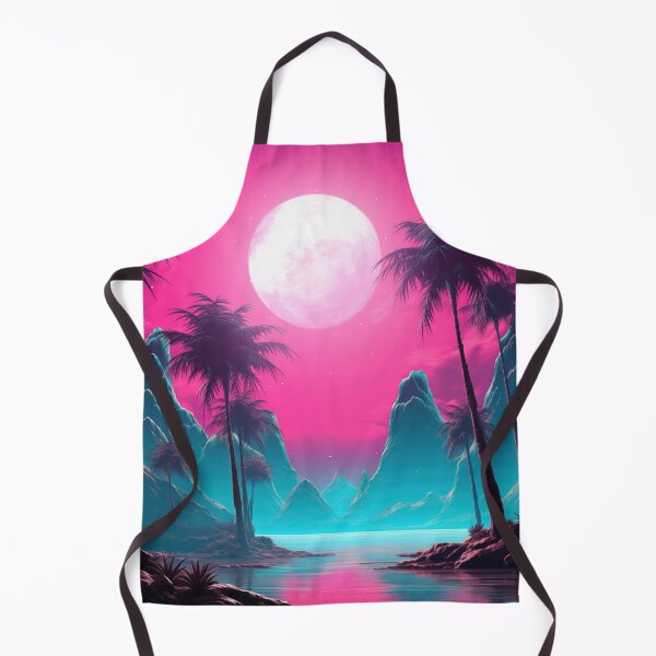 Item preview, Laser Chroma Cascade: Retrowave Echoes designed and sold by Mullet Monkey.
