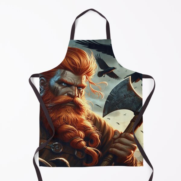 Item preview, "The Wrath of the North: Ax in Hand, Ravens in the Wind" designed and sold by tanonisdesigs.