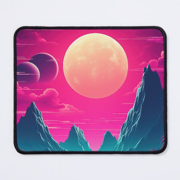 Item preview, Neon Aurora Burst: Atmospheric Synthwave Brilliance designed and sold by Mullet Monkey.