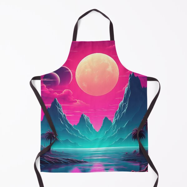 Item preview, Neon Aurora Burst: Atmospheric Synthwave Brilliance designed and sold by Mullet Monkey.