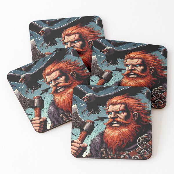 Item preview, "Raking the Sky: The Bloody Viking and His Ravens" designed and sold by tanonisdesigs.
