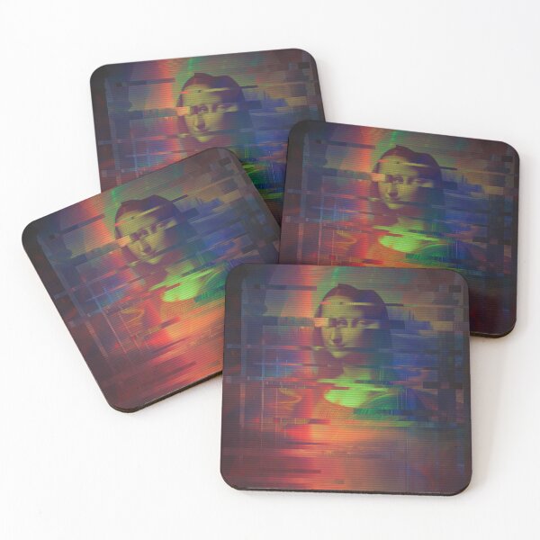 Item preview, Glitching Vaporwave Mona Lisa designed and sold by Mephisto696.