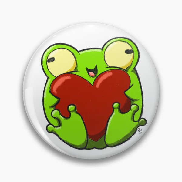 Artikelvorschau, Herzfrosch entworfen und verkauft von DaniisArts.