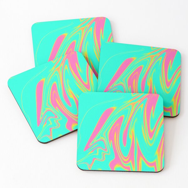 Item preview, Pink, Lemon green and Yellow liquid Gradient designed and sold by Pattrenonly.