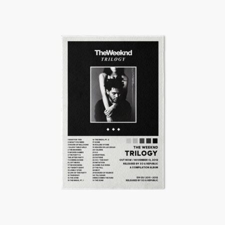 The Weeknd Art Board Prints for Sale
