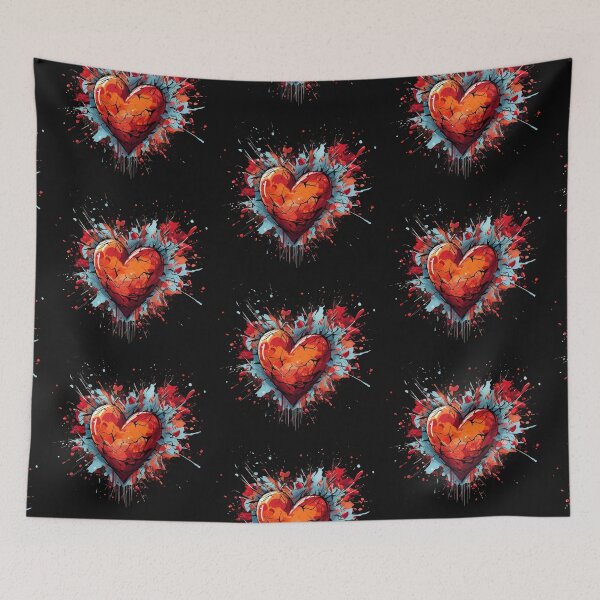 Item preview, Broken Heart Art designed and sold by Obsidian Ink by Wilshire.