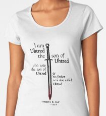 The Last Kingdom- Uhtred - DESTINY IS ALL Women's Premium T-Shirt