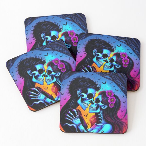 Item preview, Gothic Skeleton Lovers  designed and sold by TheDarkWardrobe.