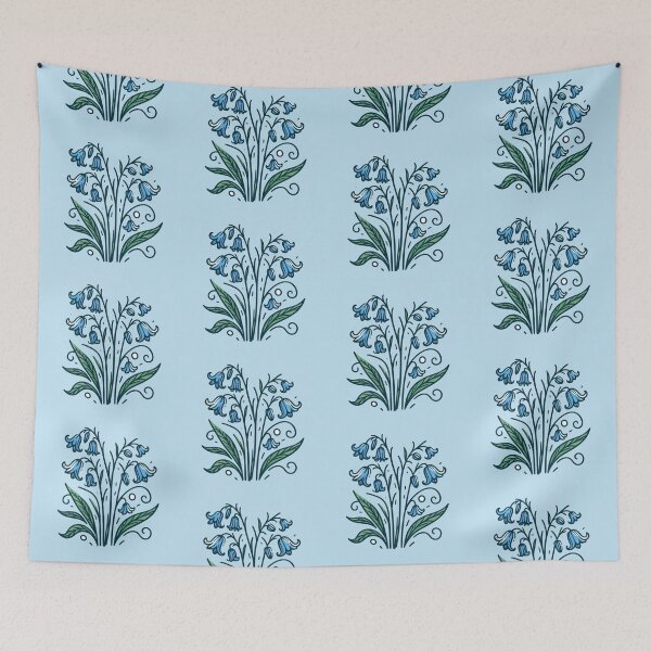 Item preview, Bluebell Wild Flowers designed and sold by AmberRoseWrites.