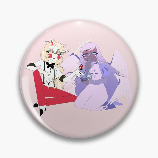 Item preview, Charlie and Emily - Hazbin hotel - smoking designed and sold by OmniArtStudio.