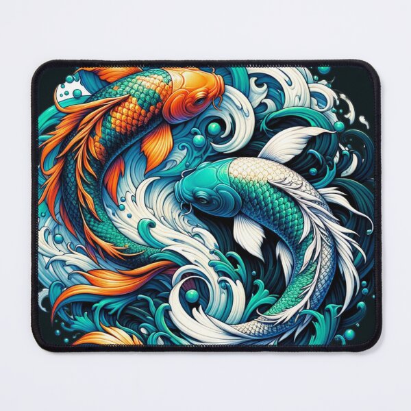 Item preview, Yin Yang Koi Dance designed and sold by HomeAndHope.
